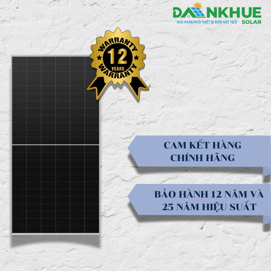 Chính sách bảo hành 12 năm của LONGi LR5-72HGD và LR7-72HGD