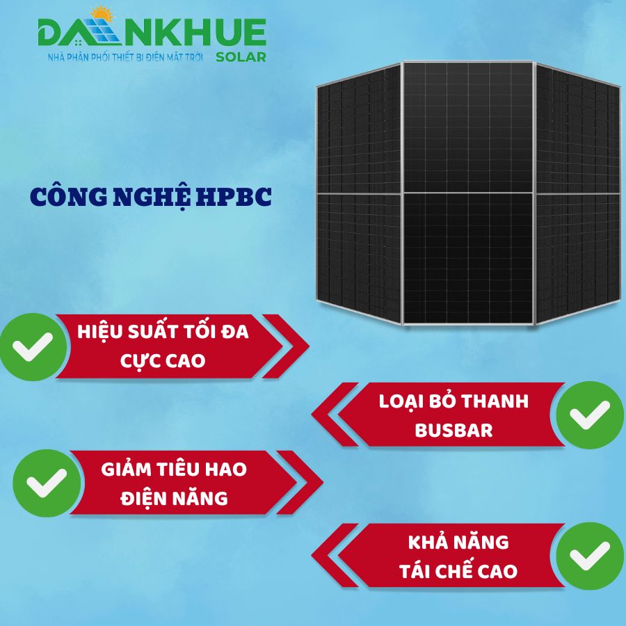 Công nghệ HPBC đem đến hiệu suất cực cao và khả năng giảm tiêu hao điện năng cho tấm pin LONGi