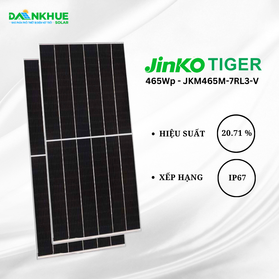 Đặc điểm nổi bật của tấm pin Jinko Tiger 465W