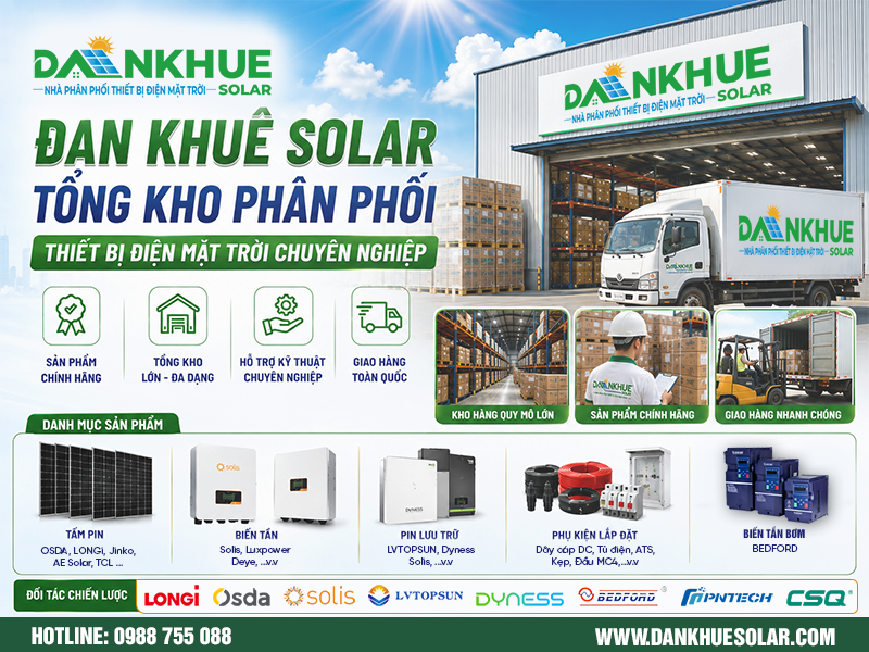 Đan Khuê Solar nhà phân phối pin lưu trữ Solis IntelliHome 16kw chính hãng