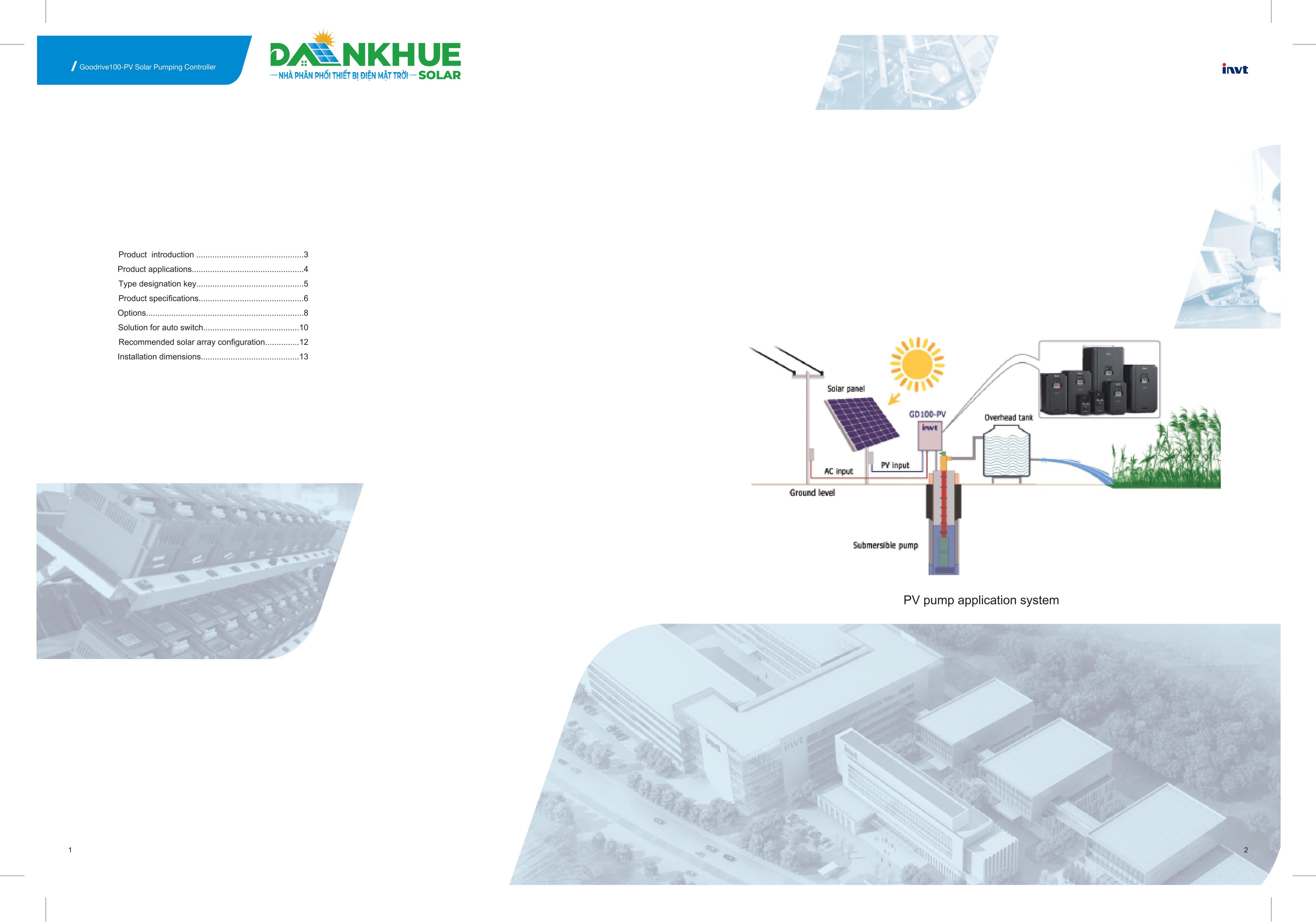 Datasheet INVT GD100-2R2G-4-PV