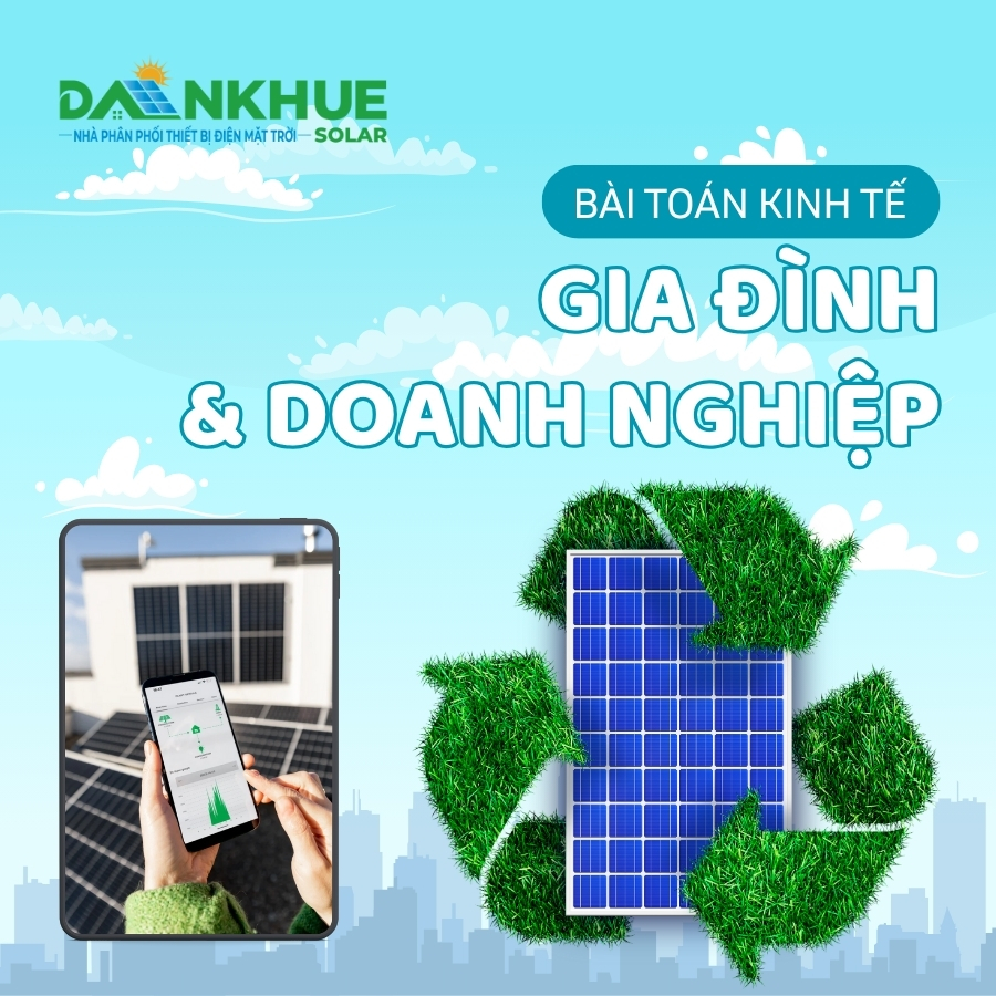 Bài toán lựa chọn tấm pin năng lượng mặt trời