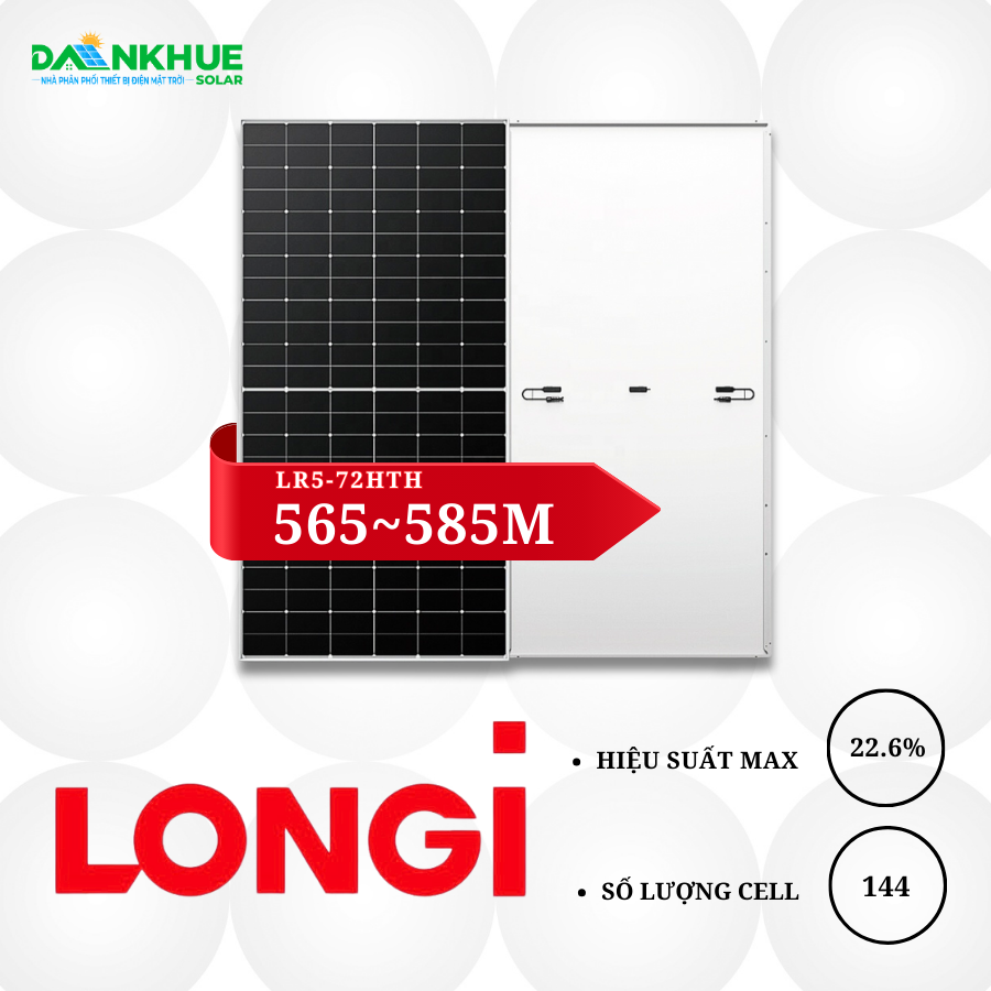 tính năng nổi bật của tấm pin LONGi 565~585M Hi-Mo6