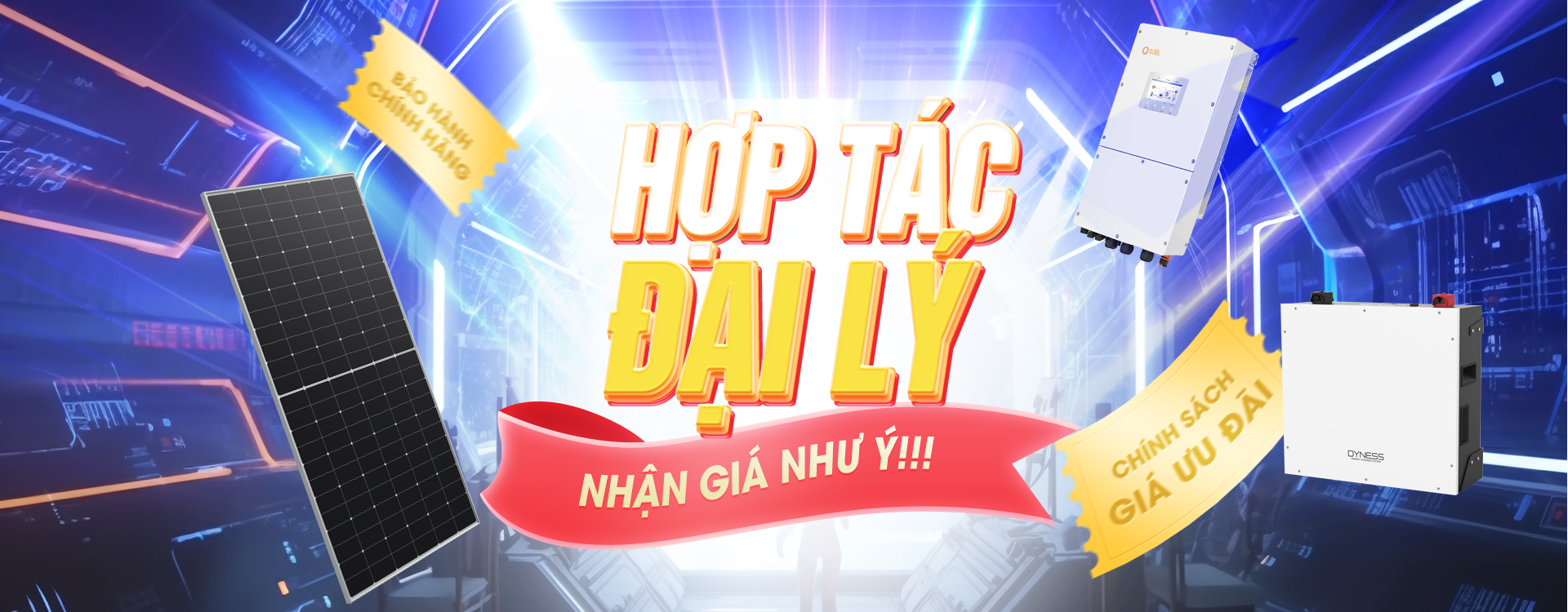 hợp tác phân phối thiết bị điện mặt trời