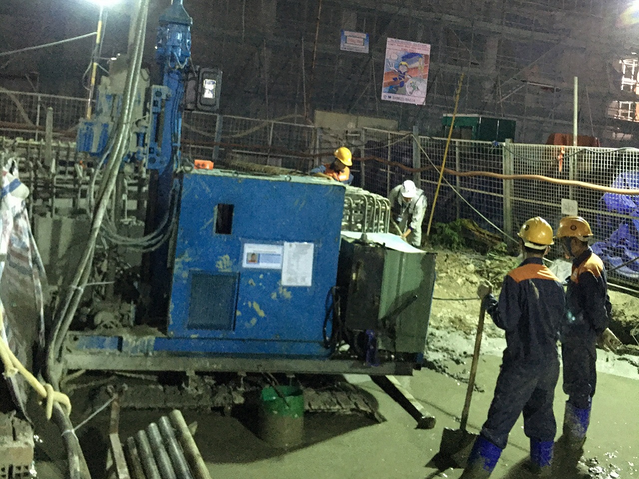 Dự án thi công cọc Jet-Grouting, dự án The Sun- Tòa nhà Văn phòng TM dịch vụ tại lô đất ký hiệu VP2, Khu phức hợp Sài Gòn-Ba Son