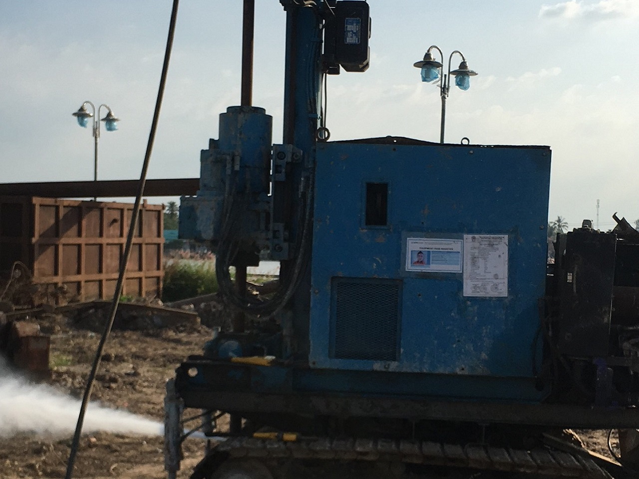 Thi công cọc Jet-Grouting, dự án Phát triển TP Cần Thơ và tăng cường khả năng thích ứng đô thị