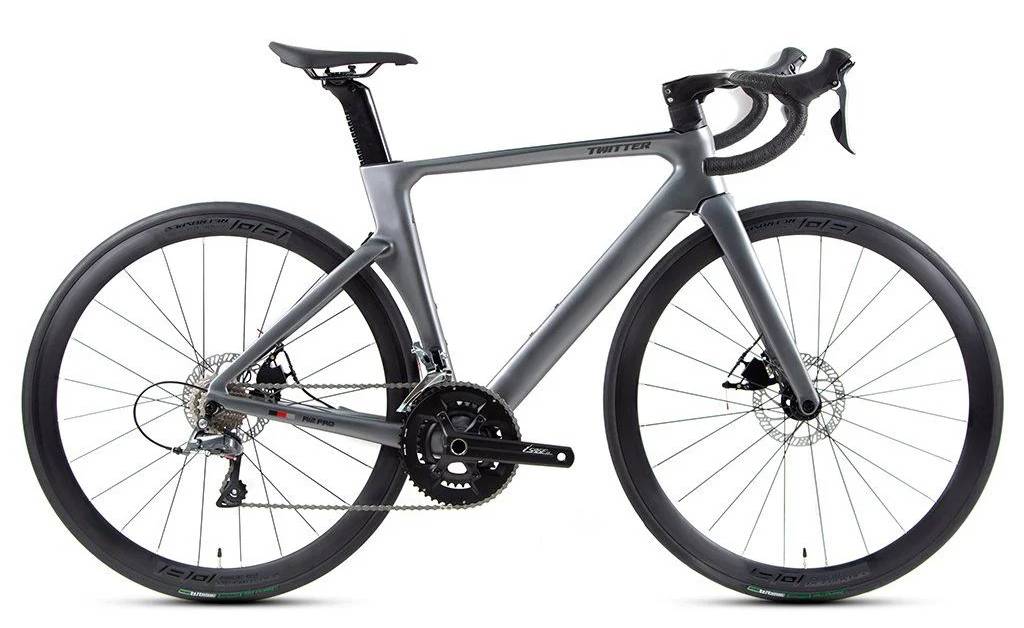 Xe đạp đua Road Twitter R12 lai 3 món Claris R2000
