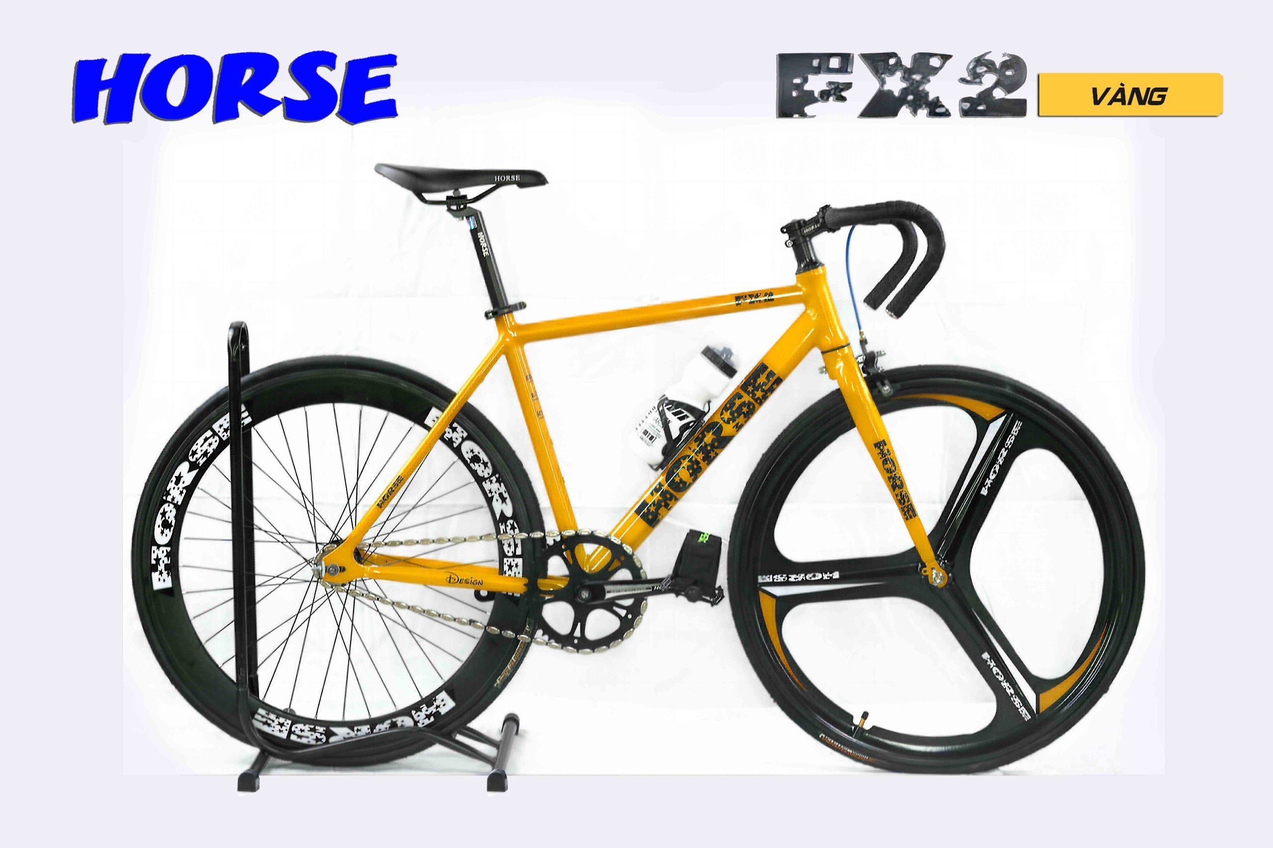 Xe đạp Fixed Gear Life Horse FX 2 vành 3 đao