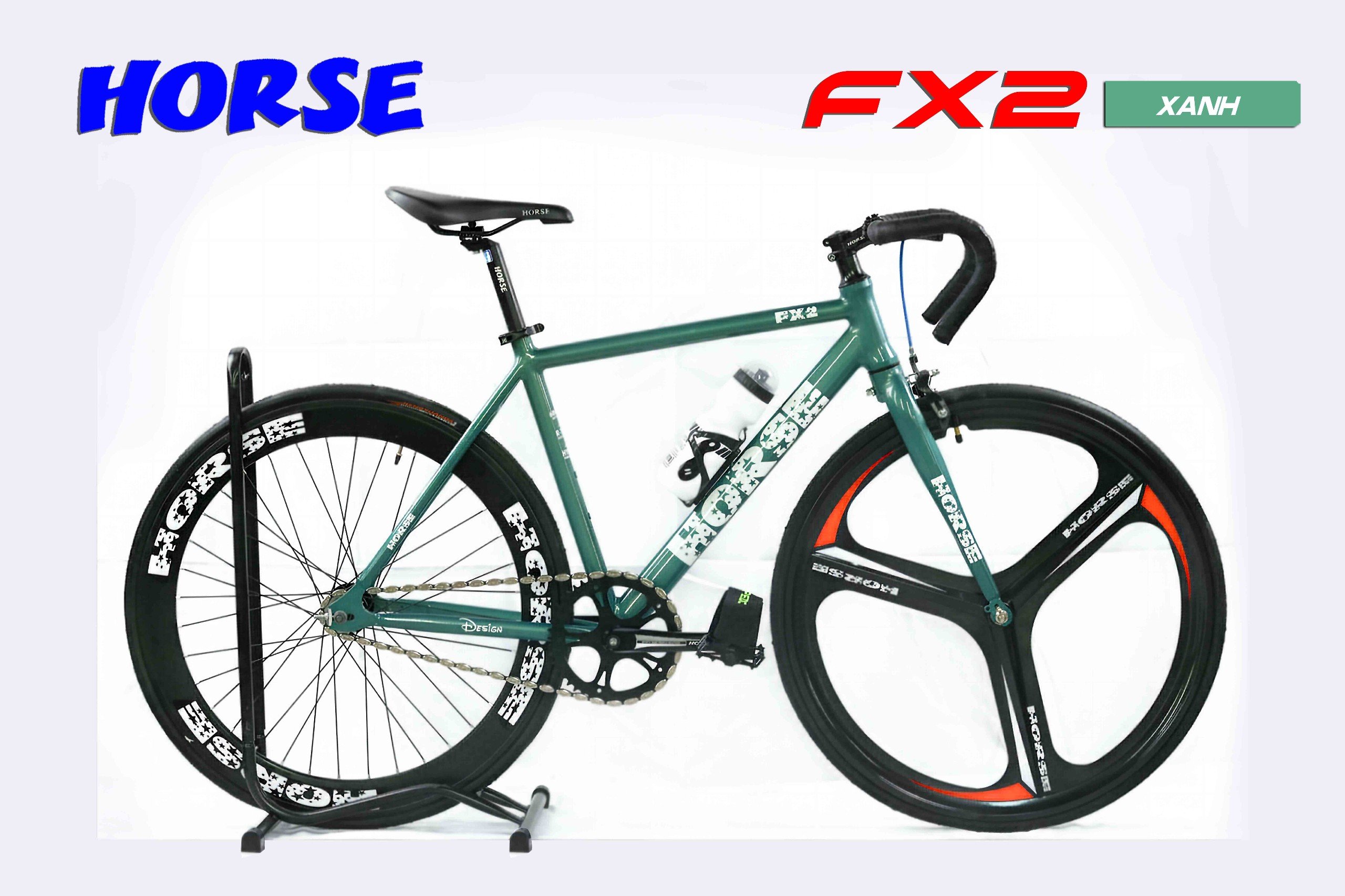 Xe đạp Fixed Gear Life Horse FX 2 vành 3 đao