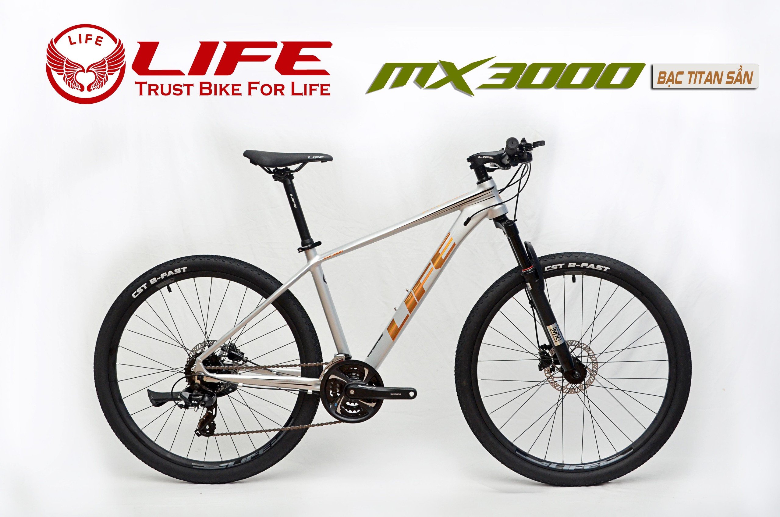 Xe đạp thể thao địa hình MTB LIFE MX3000