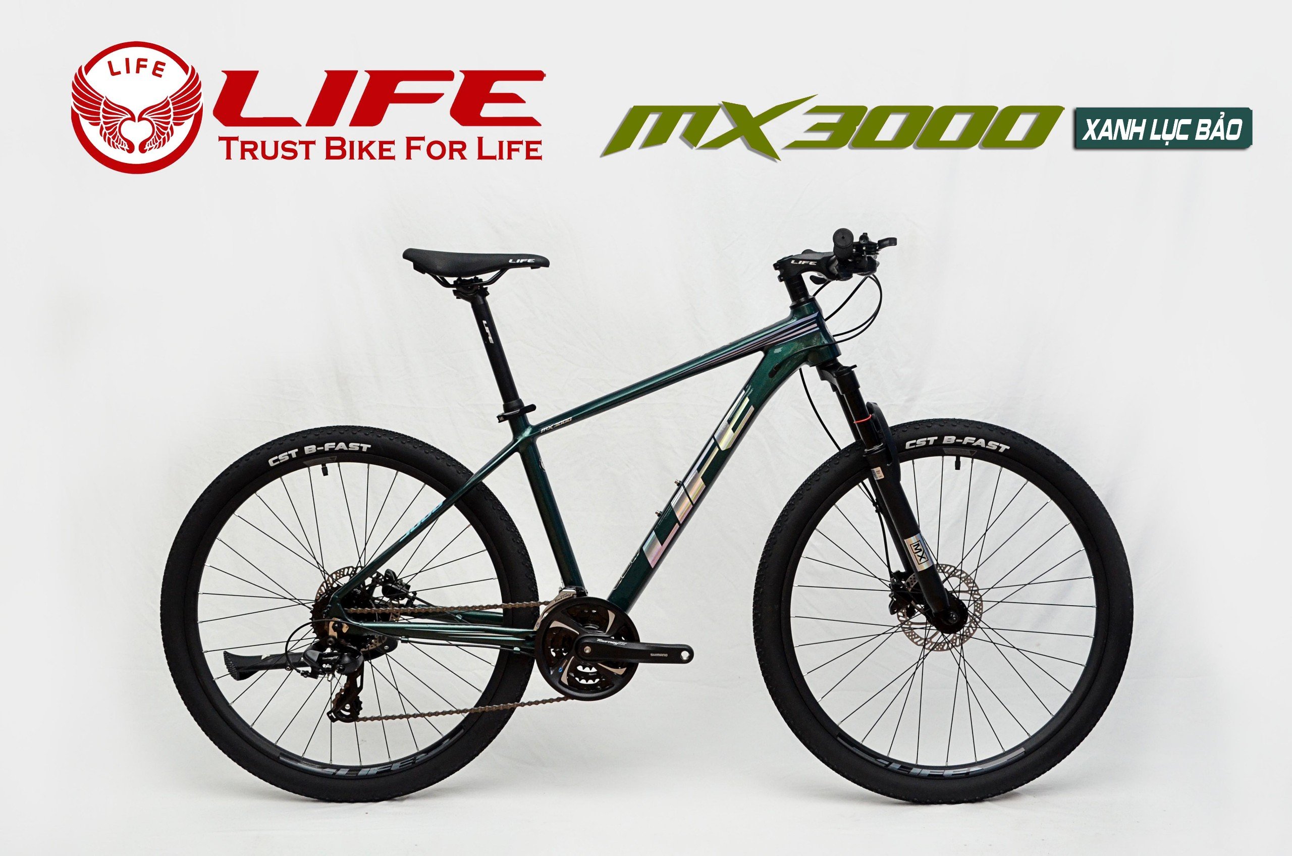 Xe đạp thể thao địa hình MTB LIFE MX3000