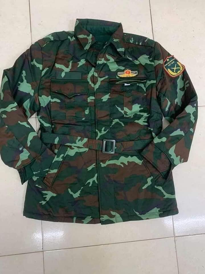 Áo bông mặt K20 sĩ quan