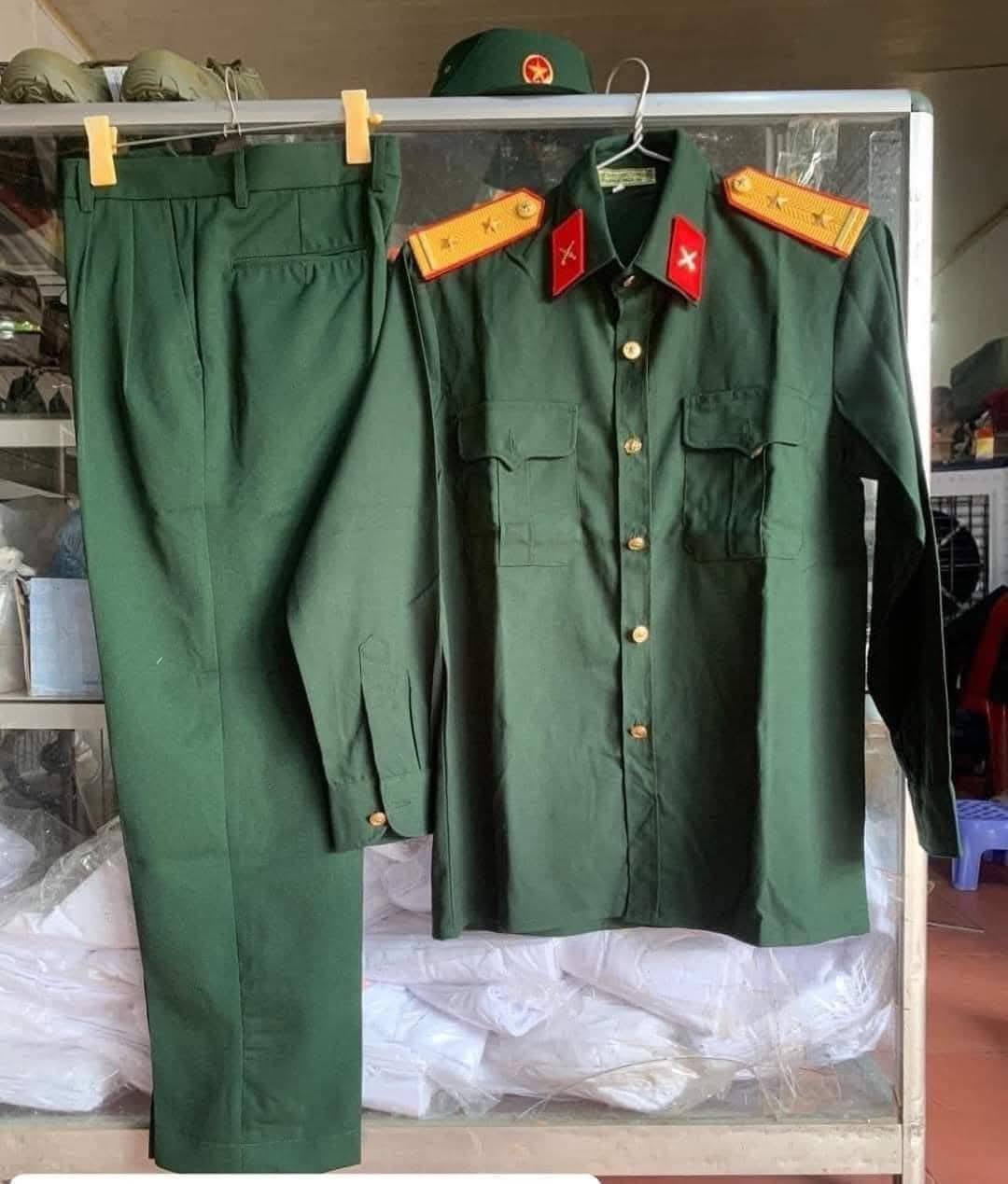 Bộ quần áo K08 sĩ quan