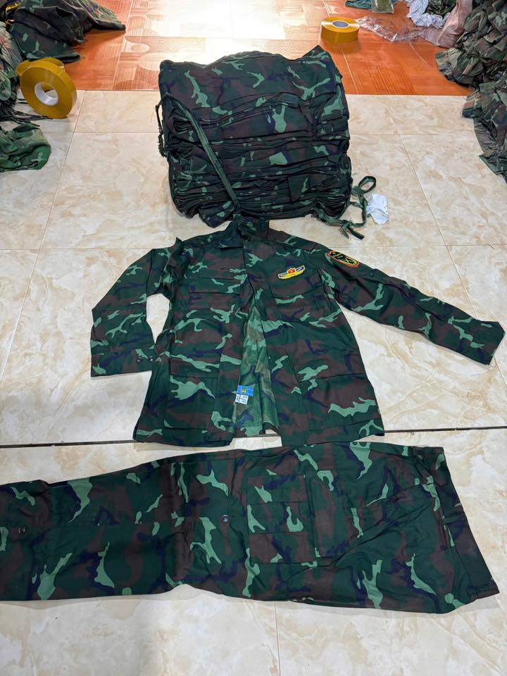 Quần áo K20 chiến sĩ