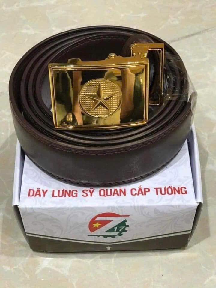Dây lưng sĩ quan nam