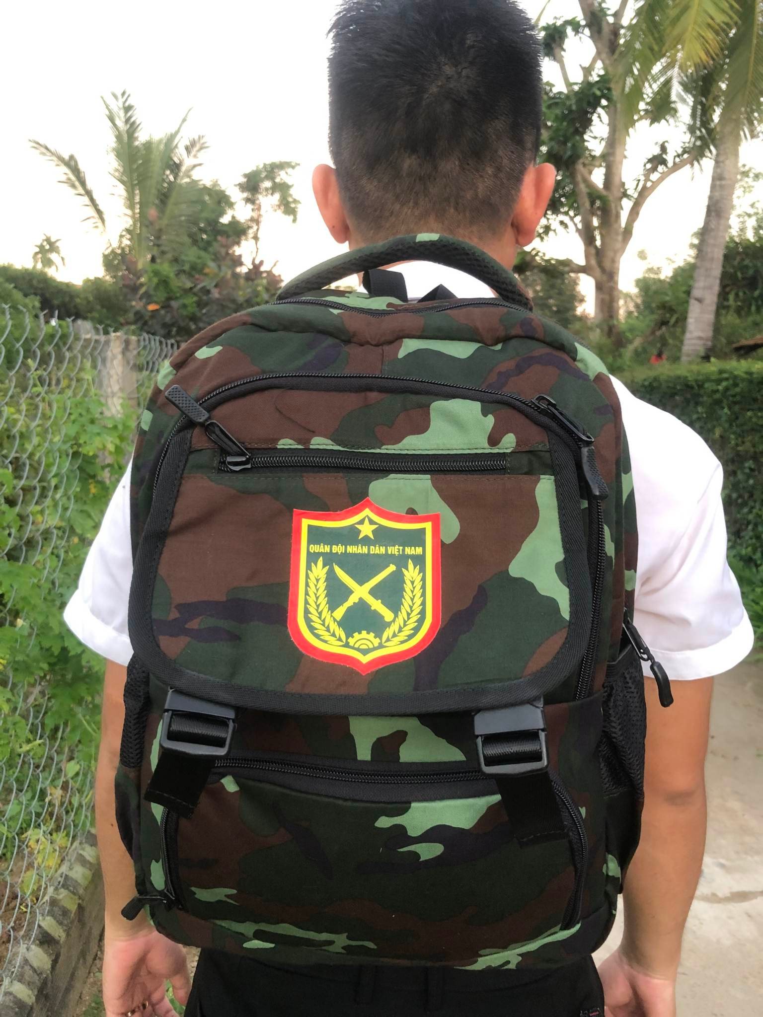 Balo Rằn Ri Quân Đội Phong Cách Lính Đa Năng