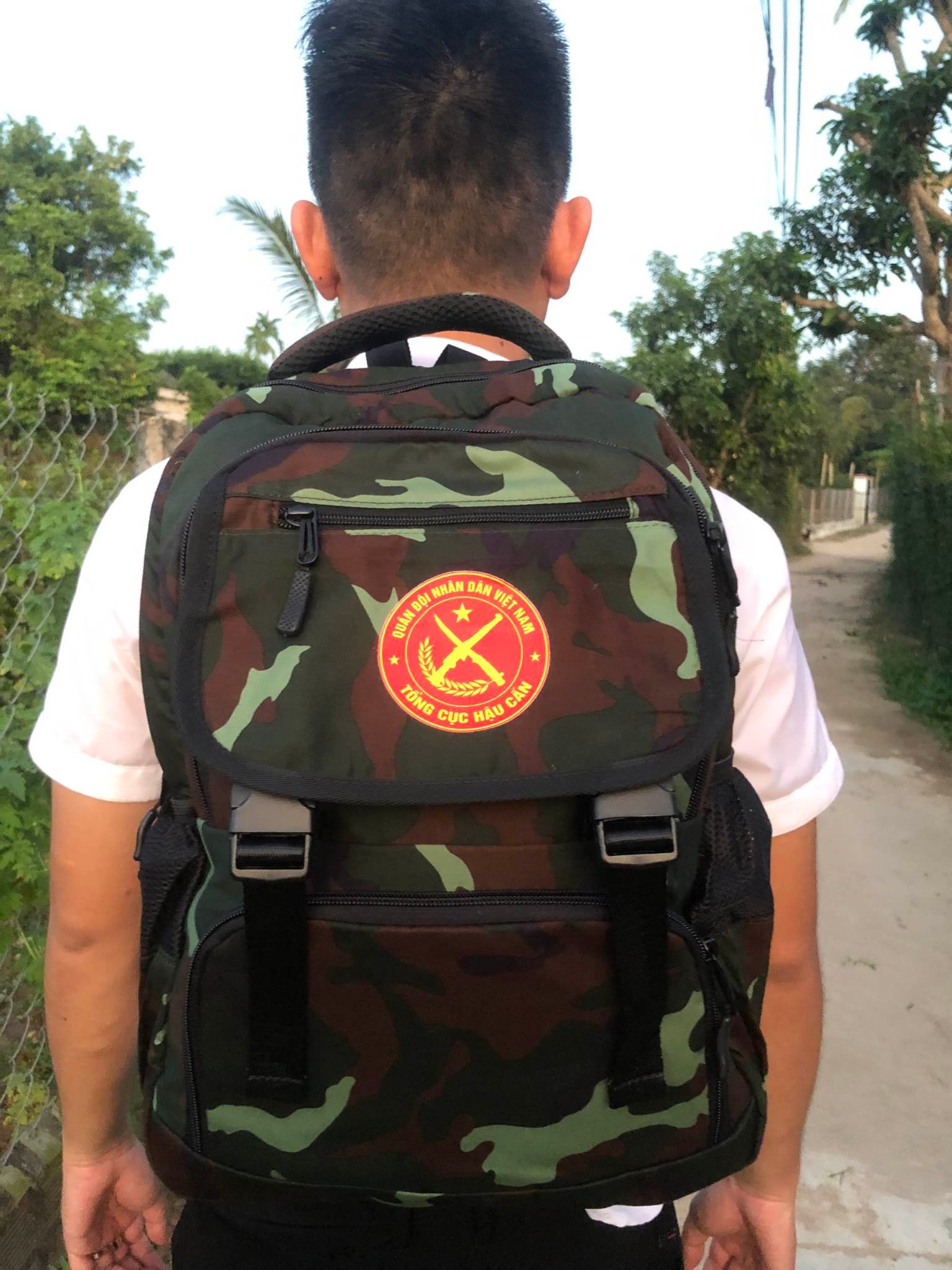 Balo Rằn Ri Quân Đội Phong Cách Lính Đa Năng