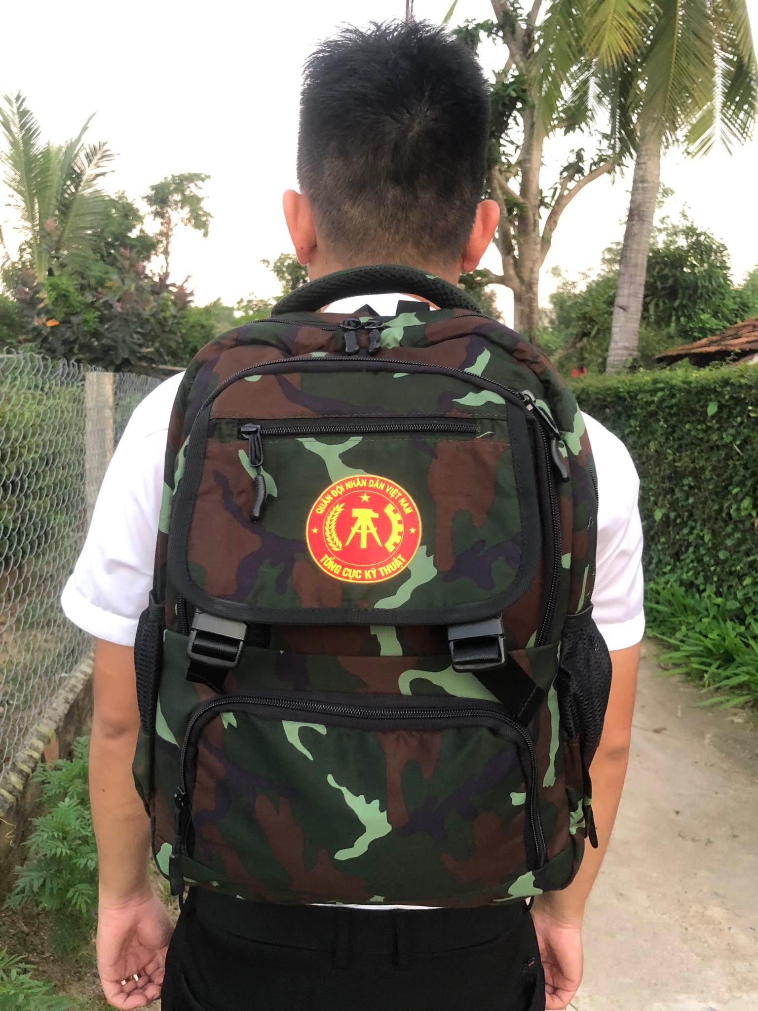 Balo Rằn Ri Quân Đội Phong Cách Lính Đa Năng