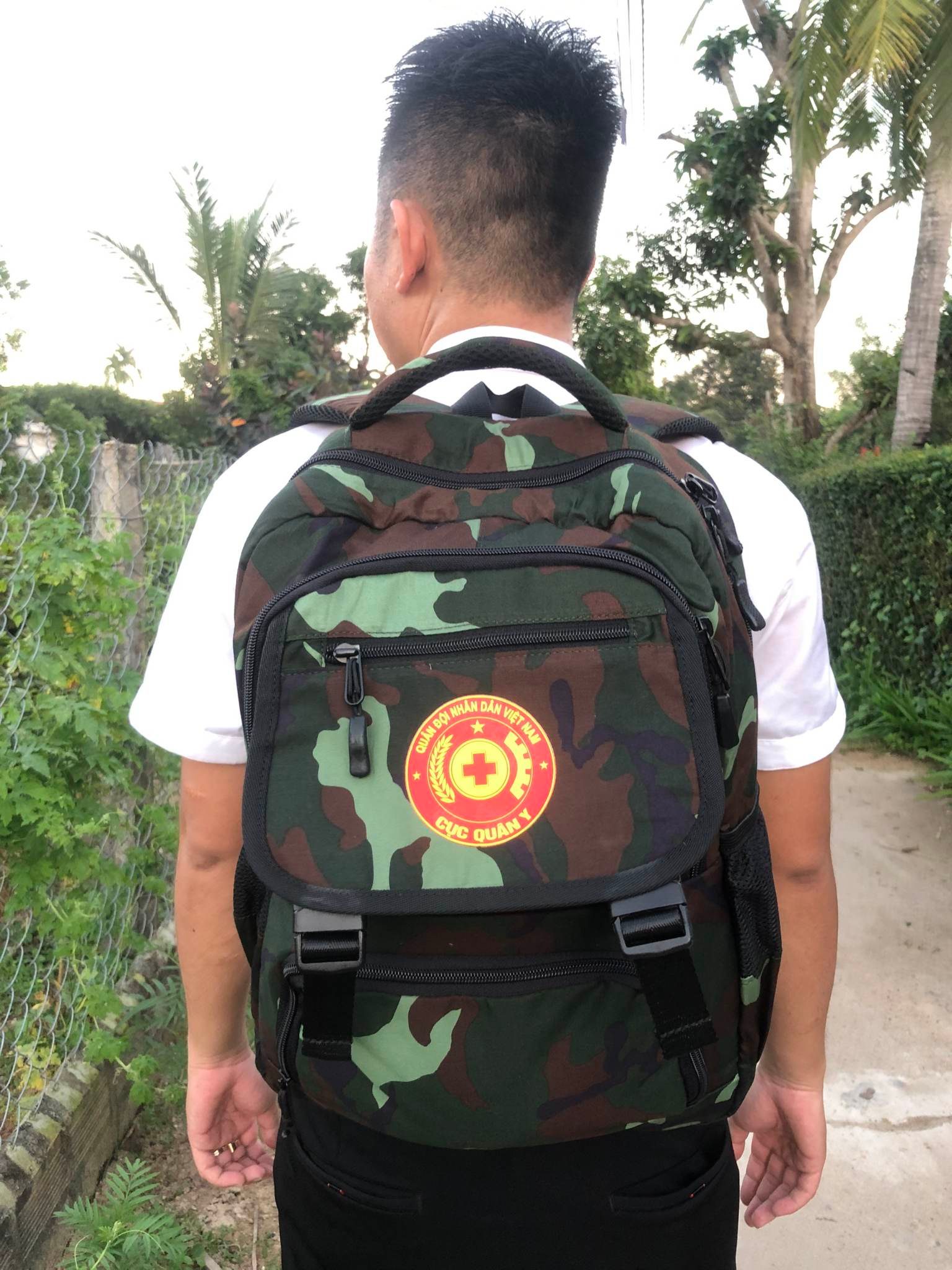 Balo Rằn Ri Quân Đội Phong Cách Lính Đa Năng