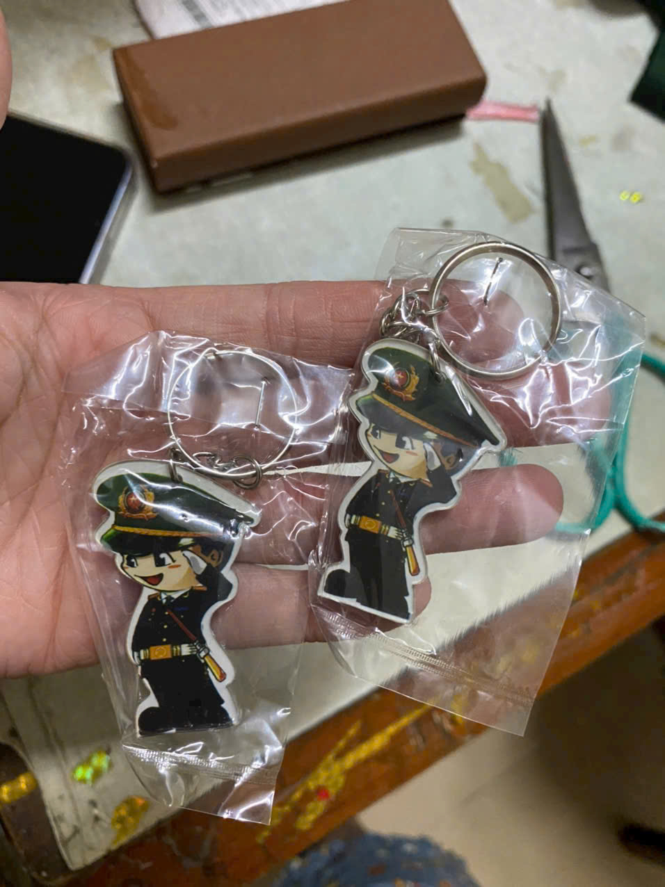 Móc Khóa Chibi Ngành Công An Bộ Đội