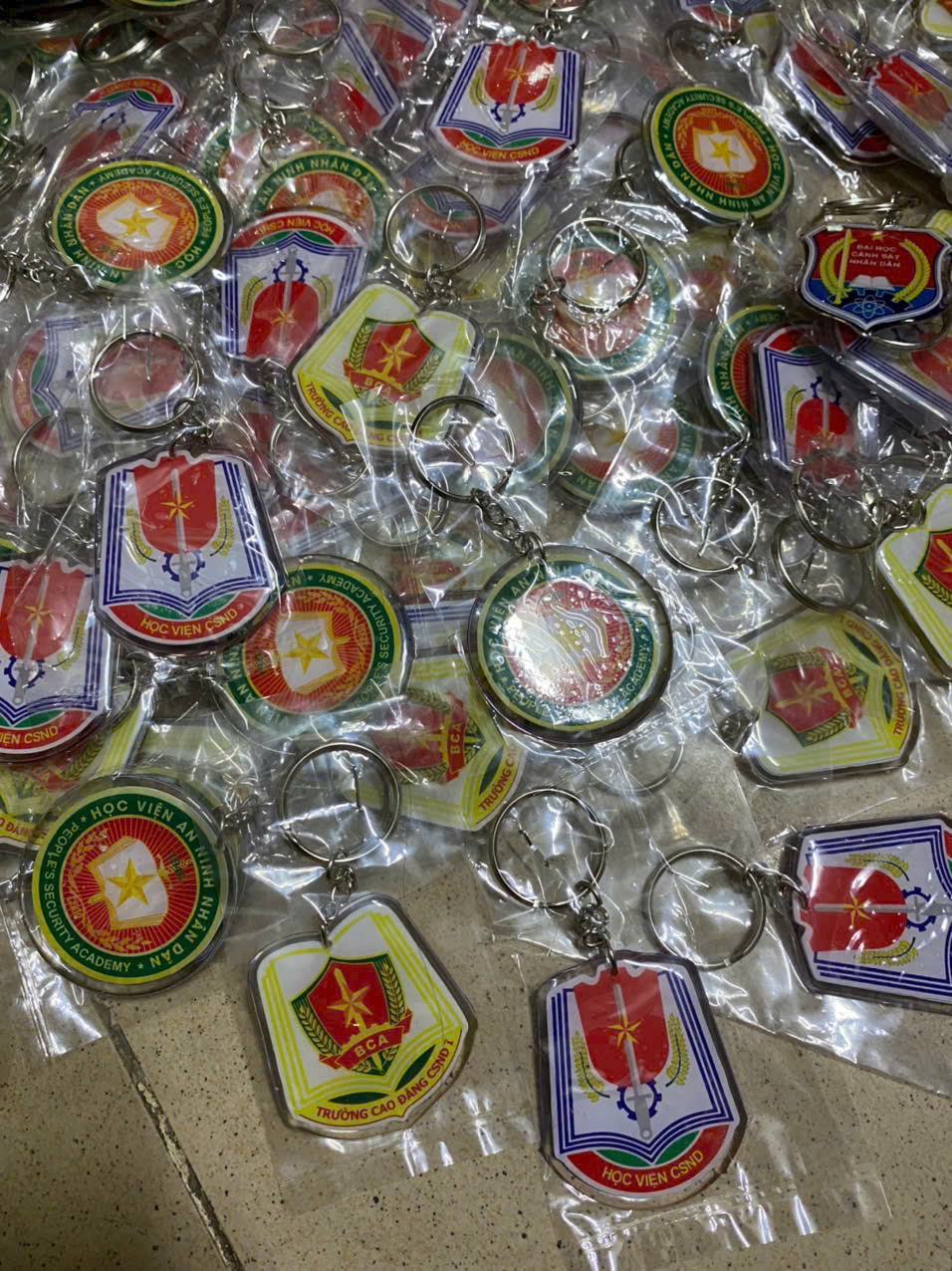 Móc Khóa Chibi Ngành Công An Bộ Đội