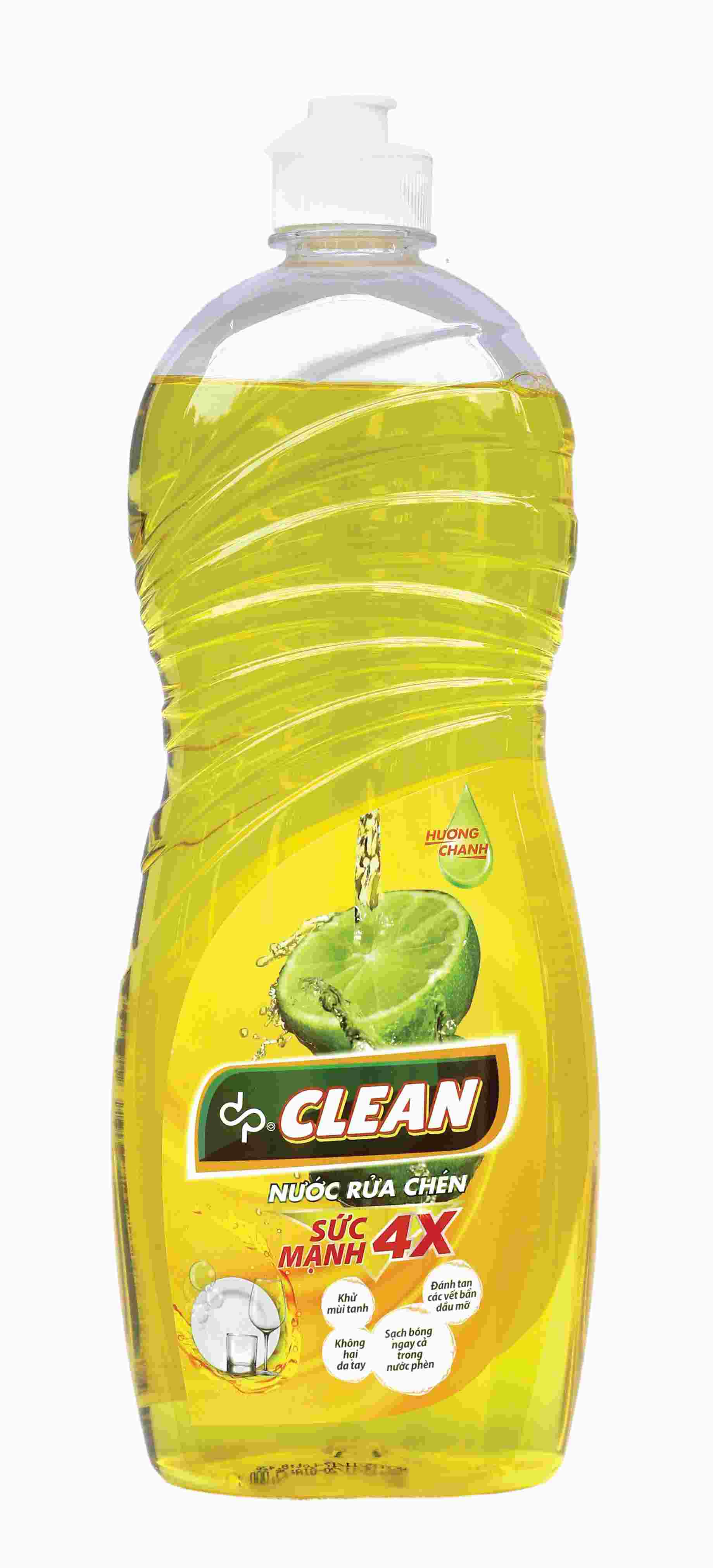 Nước rửa chén dpCLEAN 750ml - Chanh gừng