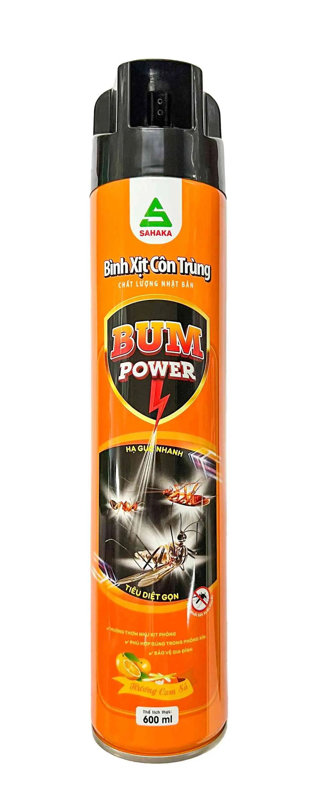 Xịt côn trùng BUM POWER - Chanh