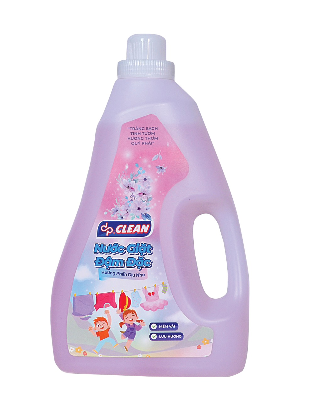 Nước giặt đậm đặc dpCLEAN 1.8kg - Hương Hoa Diệu Kỳ