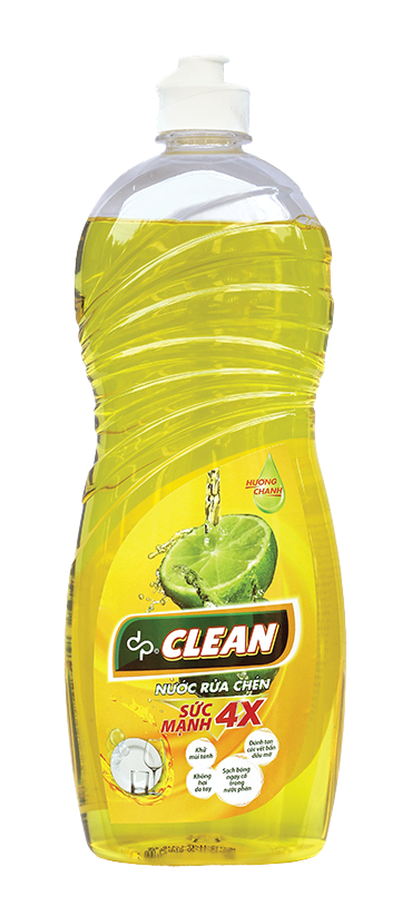 Nước rửa chén dpCLEAN 3,8L - Chanh gừng