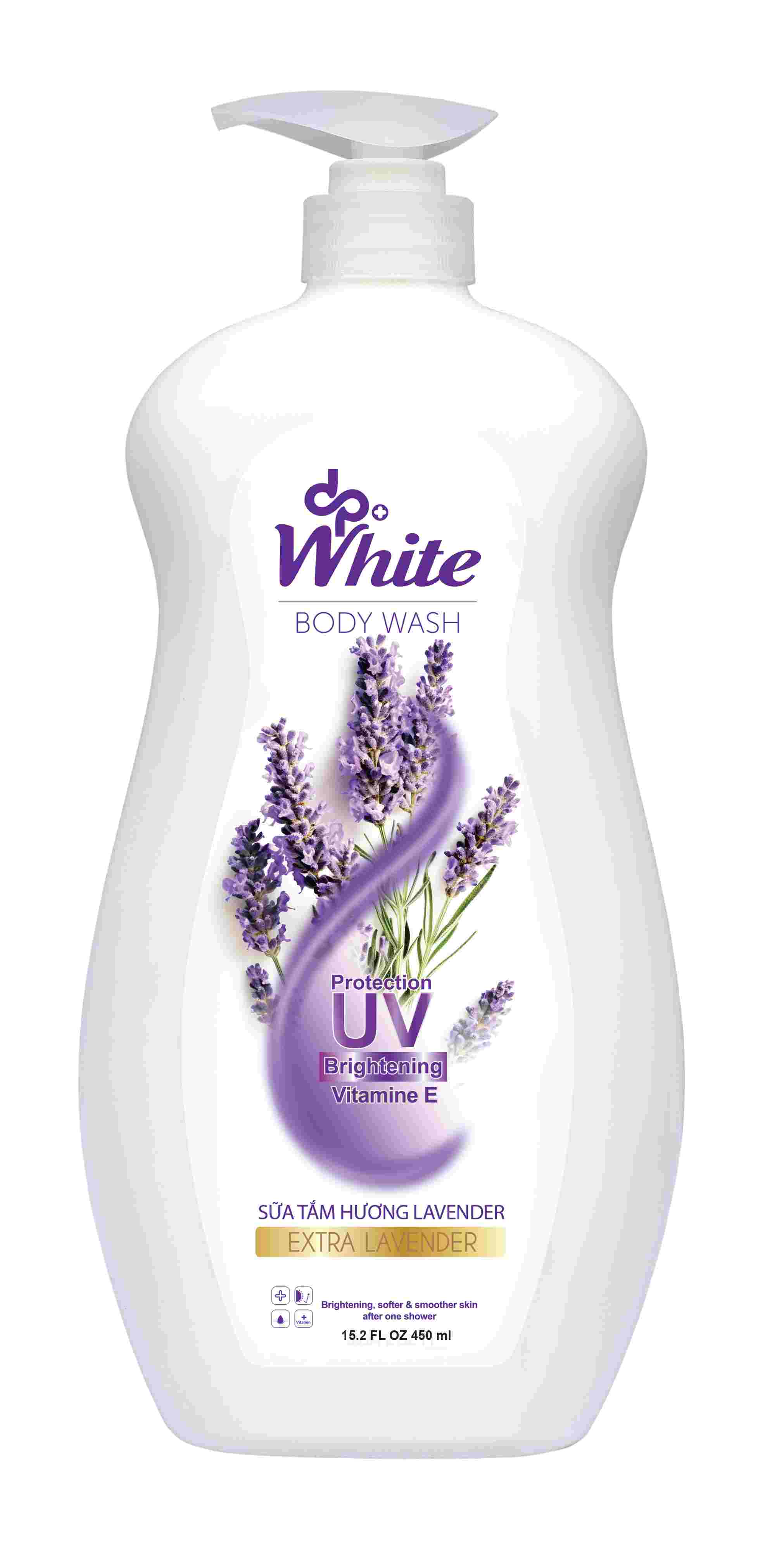Sữa tắm dpWHITE 450ml - Lavender