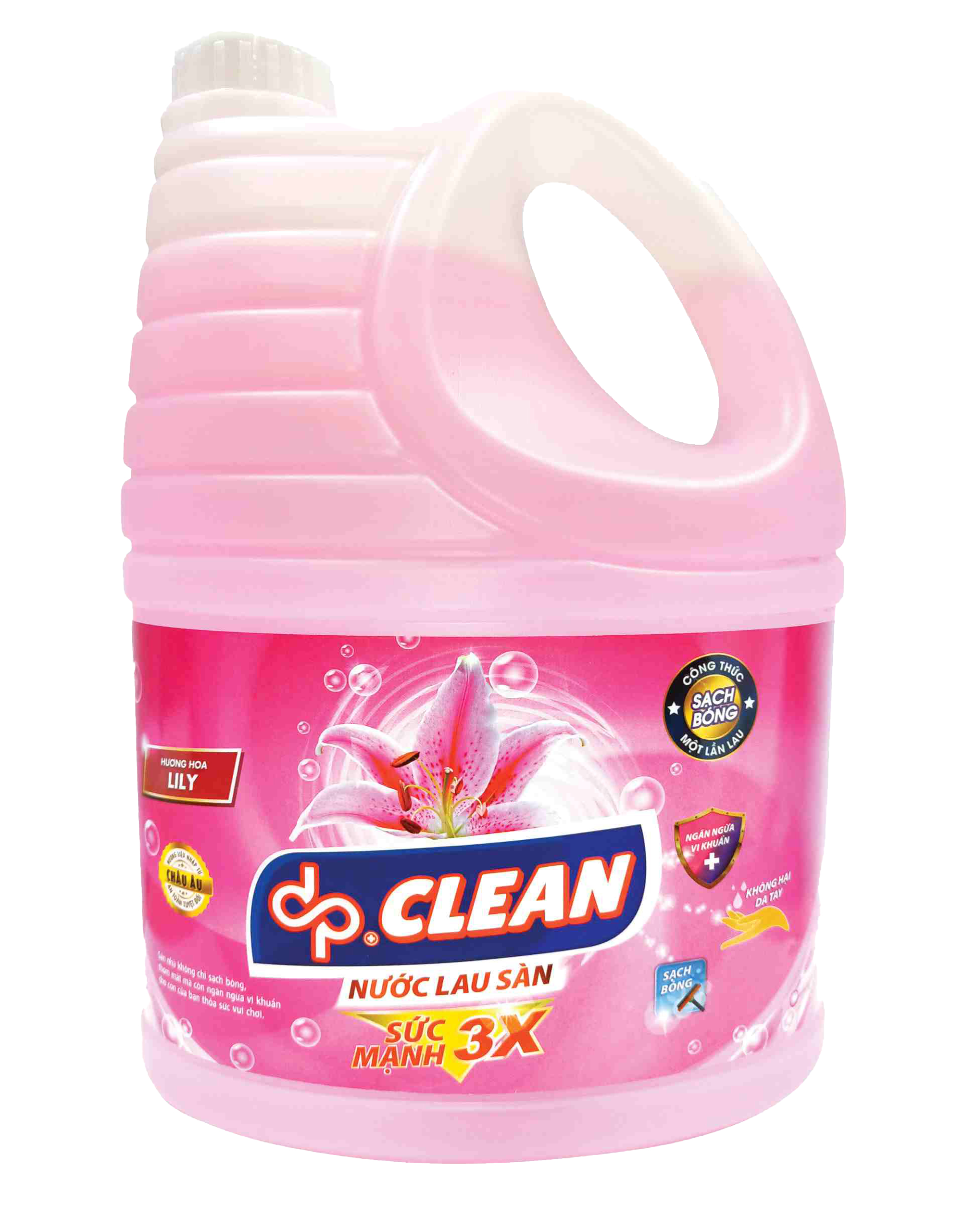 Nước lau sàn dpCLEAN 1L - Sả chanh