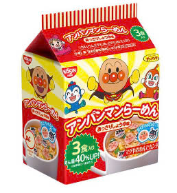 Mỳ NISSIN Ramen Anpaman màu đỏ 90g