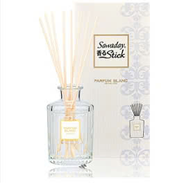 Tinh dầu thơm phòng sawaday hương nước hoa parfum blanc 70ml trắng