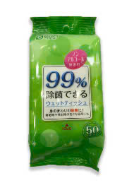 KHĂN ƯỚT KHỬ TRÙNG 99% S SELECT (KHÔNG CỒN)