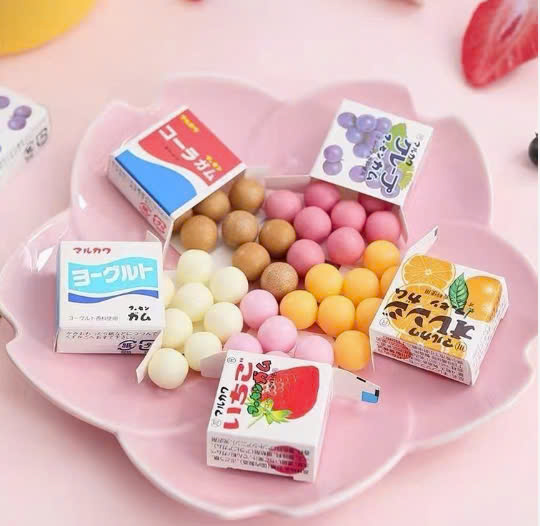 KẸO CHEWING GUM HƯƠNG 5 VỊ TRÁI CÂY MARUKAWA