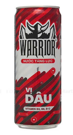 NƯỚC TĂNG LỰC WARRIOR DÂU 325ML