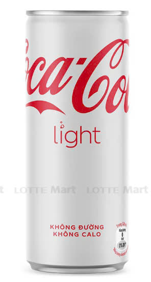 Nước Ngọt Coca Cola Light Lon 320ml