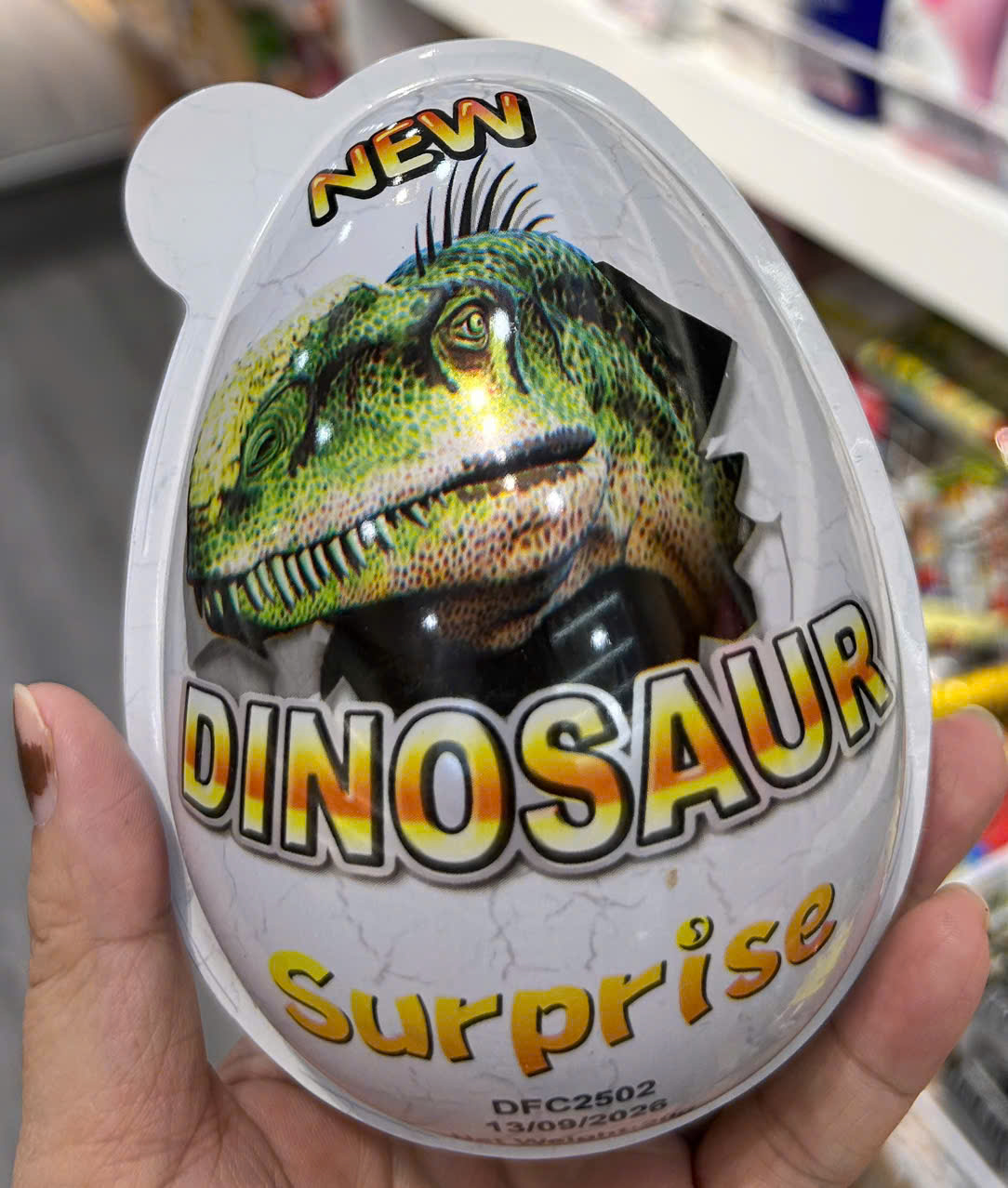 Trứng Socola Wow Surprise khủng long