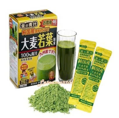 Bột lá non Grass Barley Gold hộp 46 gói