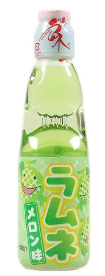 Nước Ramune Hata vị dưa lưới 200ml