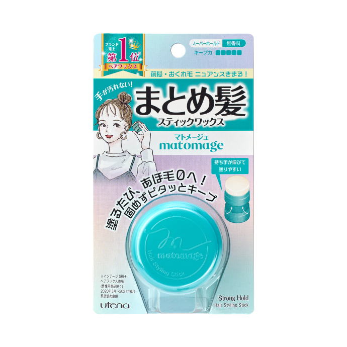 Sáp vuốt tóc giữ nếp tóc con, tạo kiểu Nhật Bản Matomage Utena 13g