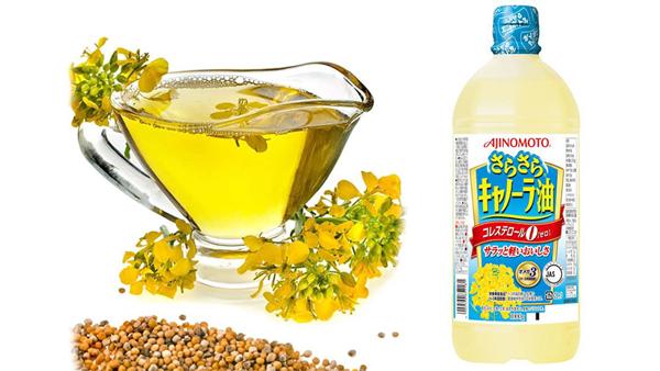 Dầu ăn Hoa Cải Ajinomoto Nhật Bản Nguyên Chất (1000G)_Nội Địa Nhật