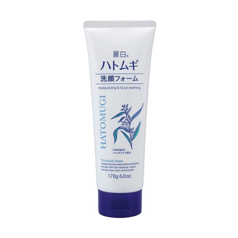 Sữa Rửa Mặt Hatomugi Sáng Da Chiết Xuất Hạt Ý Dĩ 170g_Hàng Nội Địa Nhật