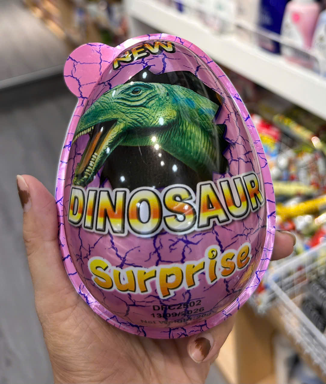 Trứng Socola Wow Surprise khủng long