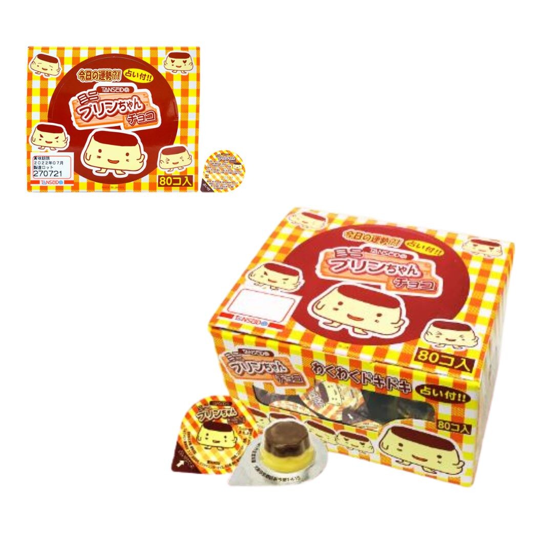 CHOCOLATE HÌNH PUDDING TANSEIDO (80v) -1 viên dùng thử