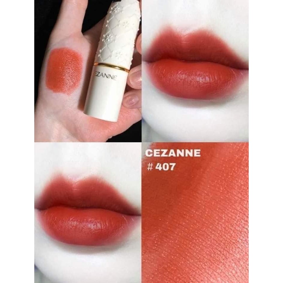 Son nội địa Nhật bản CEZANNE Lasting lip Color không chì, lâu trôi, mềm mịn