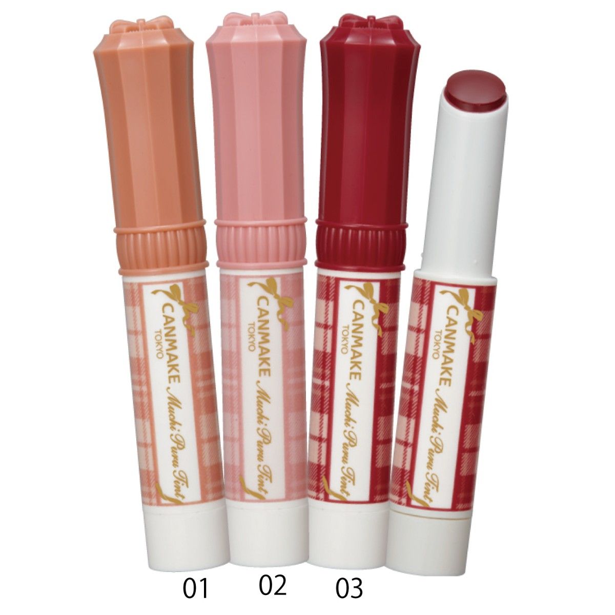 Son tint nhiều dưỡng Canmake Muchi Puru Tint_Nội Địa Nhật