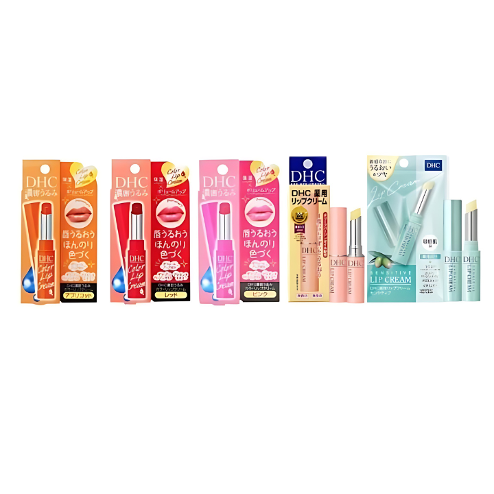 Son dưỡng DHC Color Lip Nhật Bản (tuýp 1.5g)-Đỏ