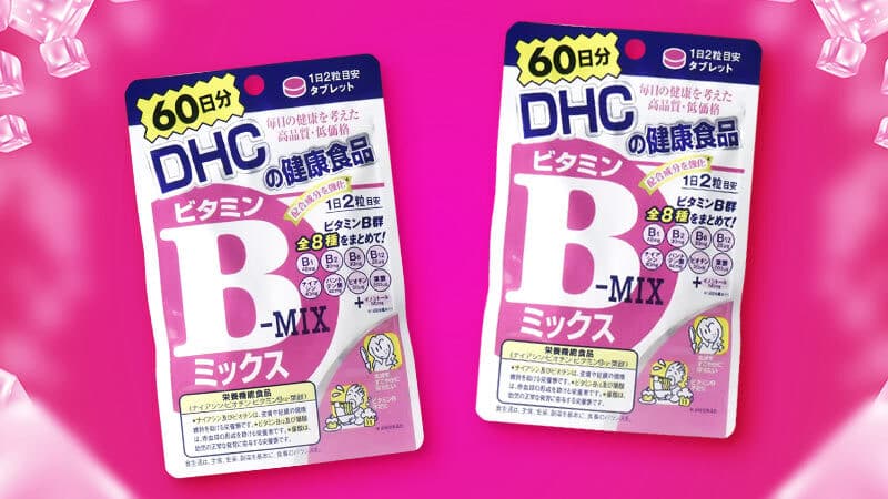 Viên DHC bổ sung Vitamin B Mix (Tổng hợp) 120v