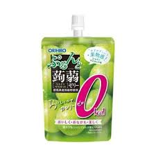 THẠCH TÚI ĐỨNG ORIHIRO KHÔNG CALO VỊ NHO (XANH) MUSCAT 130G